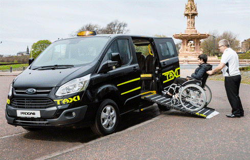 Taxi wheelchair | Dynamiseducation.co.uk