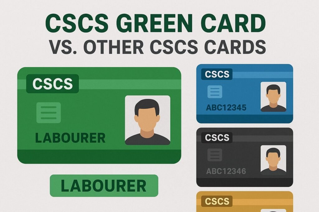 CSCS Green Card vs. Other CSCS Cards What’s the Difference
